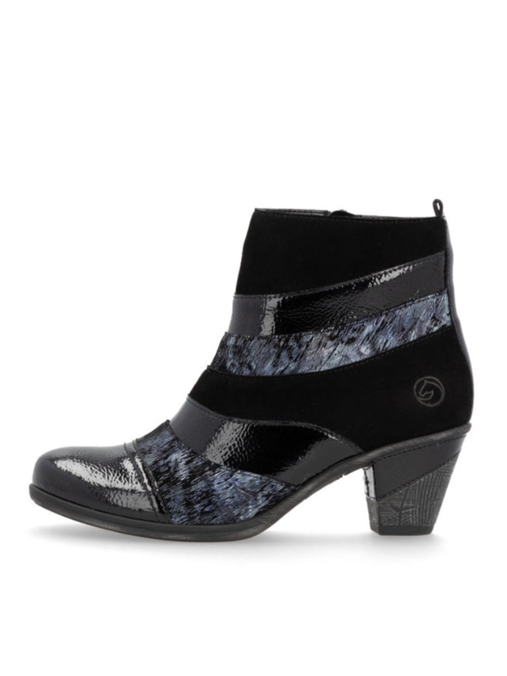 Remonte Mixed Media Ankle Boots Size 39 (US 8)